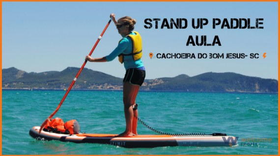 Aula de Stand Up Paddle - Florianópolis 